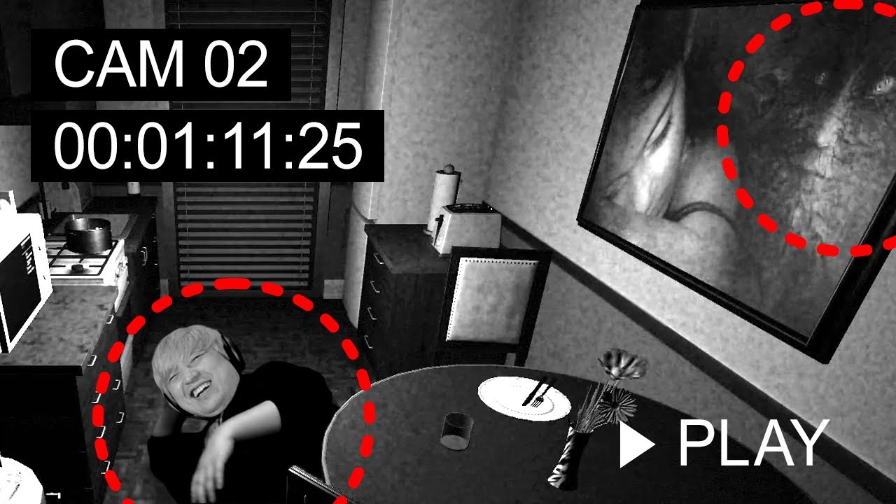 CCTV에 포착된 숨은 귀신을 잡아내는 공포게임 (이상현상찾기 4)