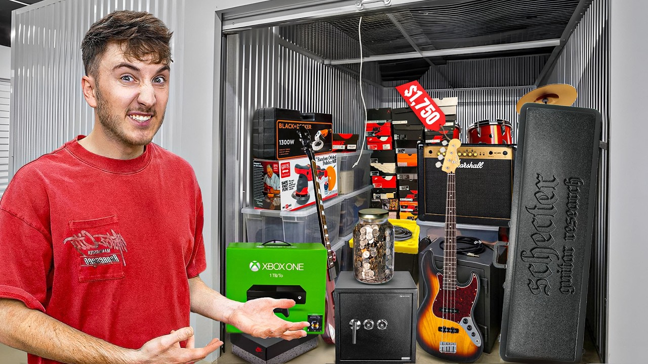 I Bought A MUSICIAN&rsquo;S Abandoned Storage Unit For $1020&hellip;