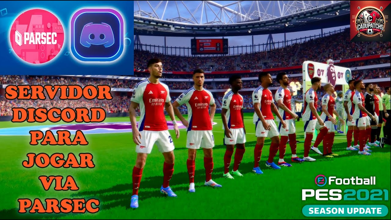 Como Jogar PES21 Online? Servidor Discord Para Fãs na Comunidade Via Parsec!