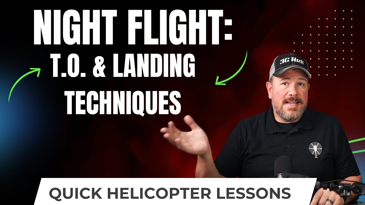 Mastering Night Takeoffs & Landings 🌟