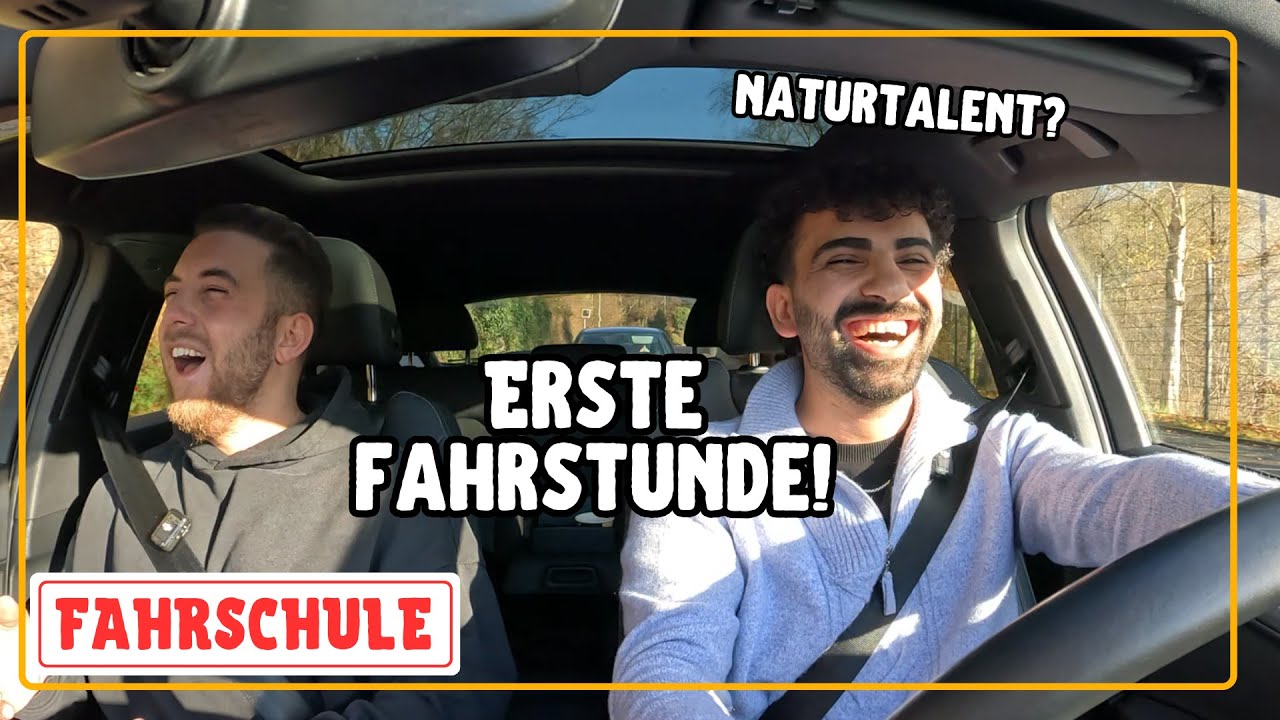 Erste Fahrstunde!