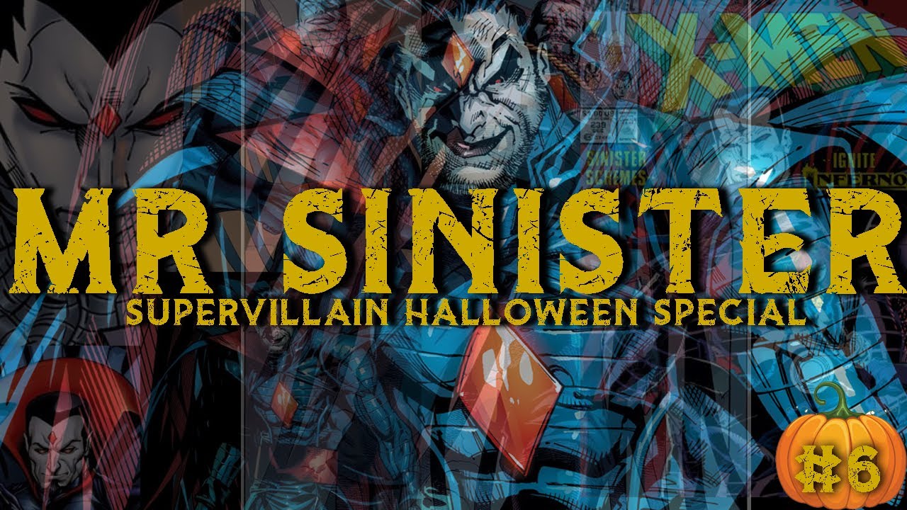 MR SINISTER'S TOY LINE - Supervillain Halloween Series