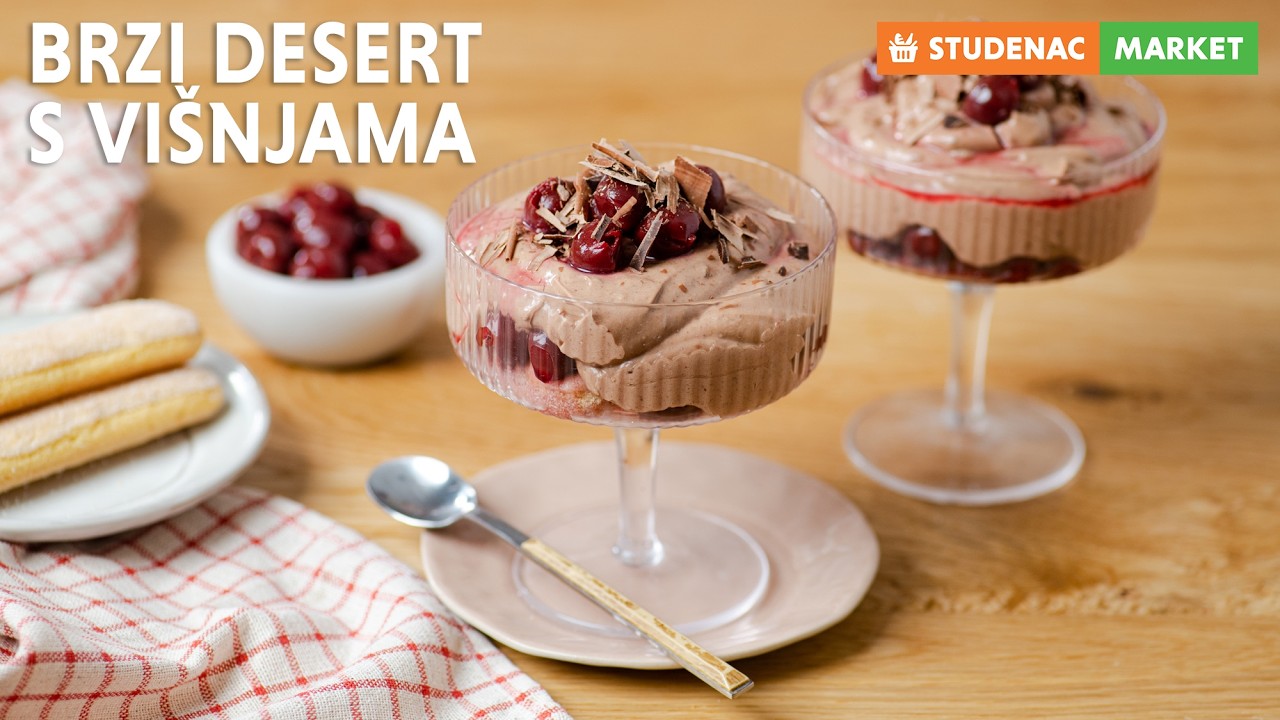 Brzi desert s višnjama - Studenac recepti