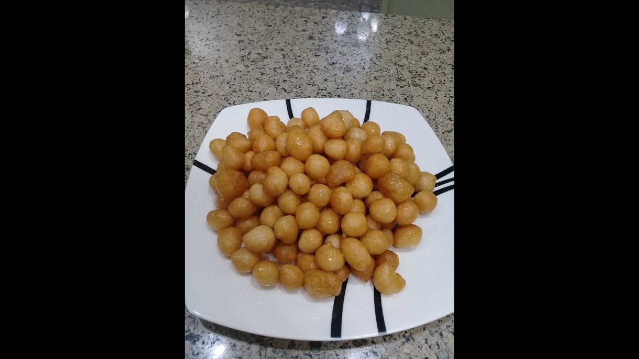 الزلابية او العوامة او اللقيمات مظبوطة احسن من الجاهزة و تحدي