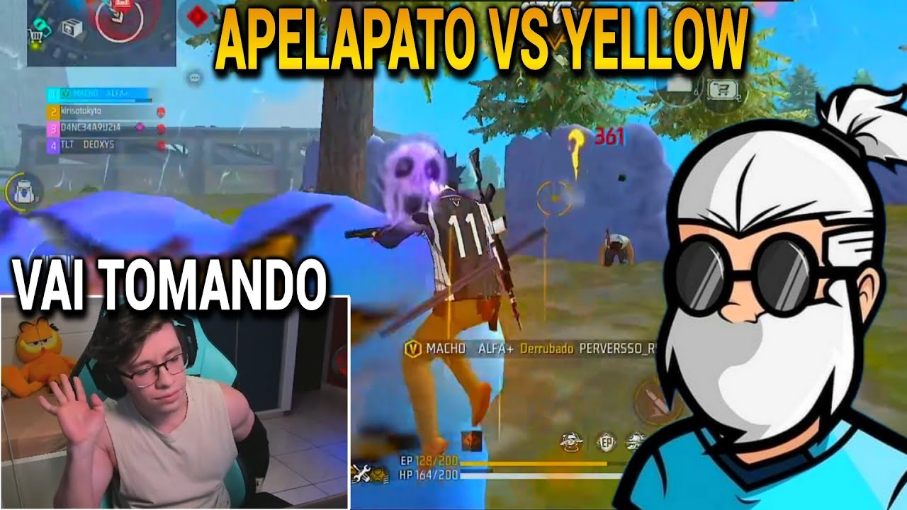 APELAPATO CAIU CONTRA O YELLOW TV E ISSO ACONTECEU, QUEM GANHOU??