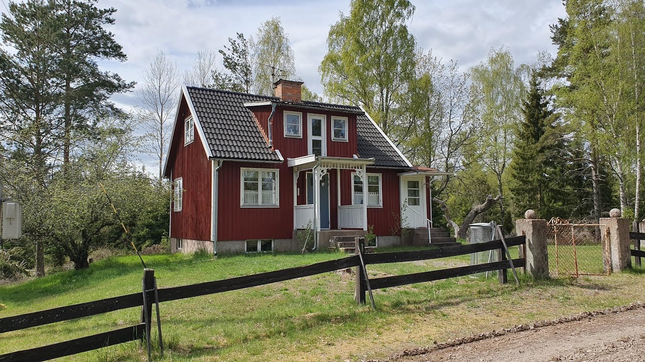 Björkelund v. Hultsfred - ude, inde og fra luften!