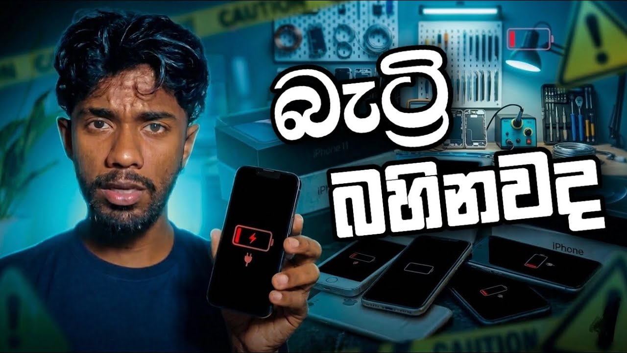 iPhone Battery Saving Tips | iPhone එකේ ඉක්මනට බැට්‍රි බහිනවද?
