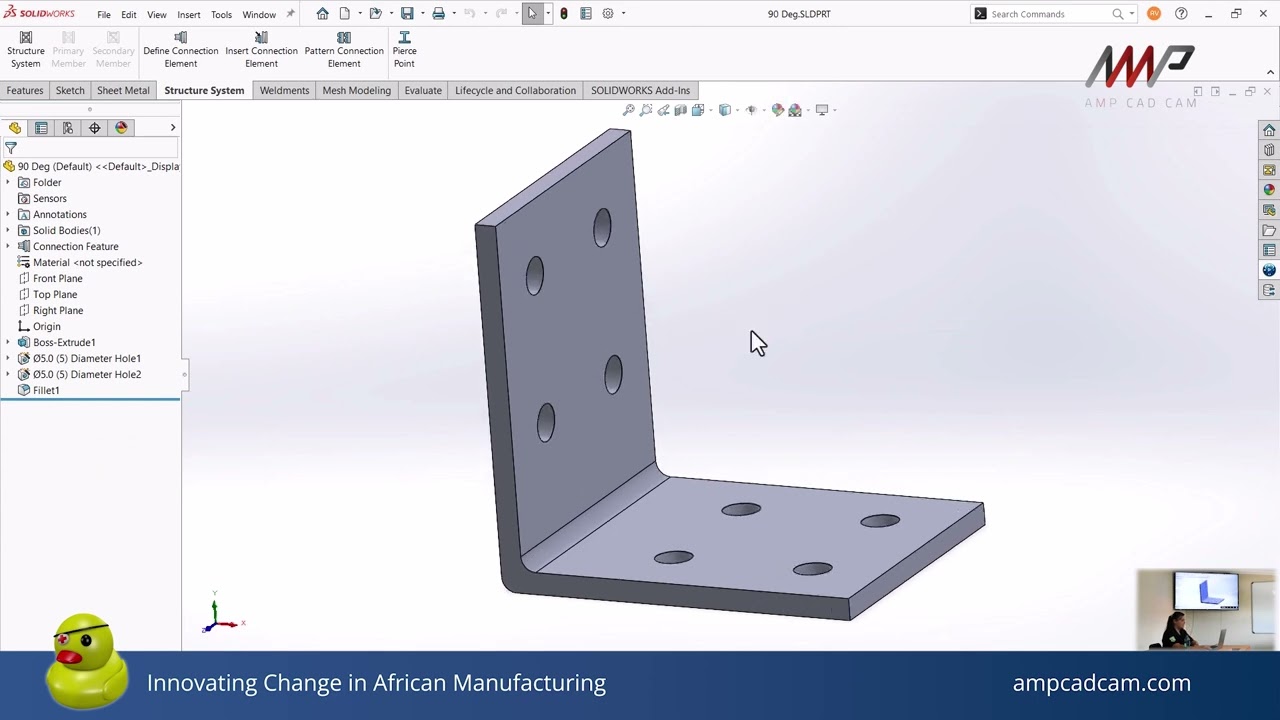 SOLIDWORKS Live Demo Part 3/3 | Weldments