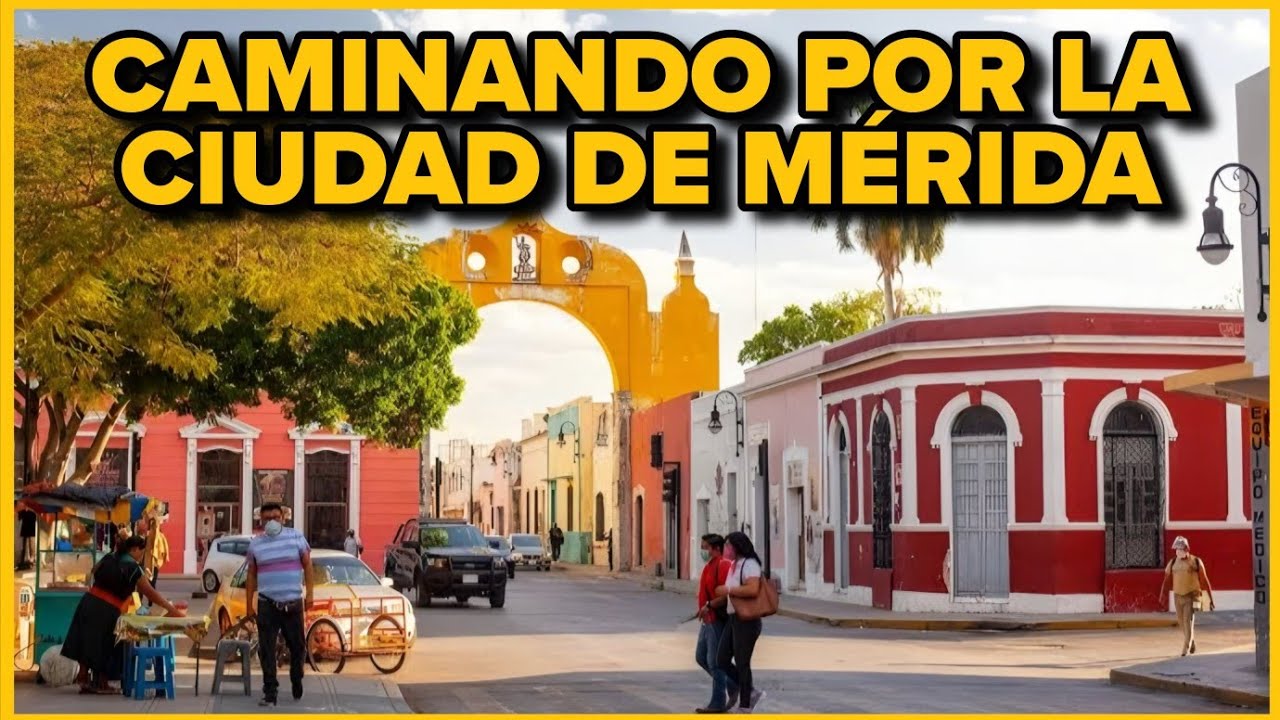 Caminando por la ciudad de Mérida 