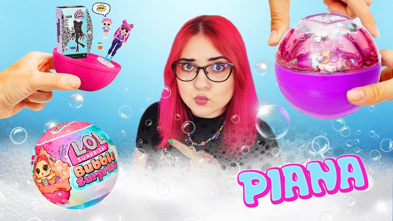 MUSUJĄCE KULE LOL Surprise Bubble 🛀 Miniaturowe LOL OMG