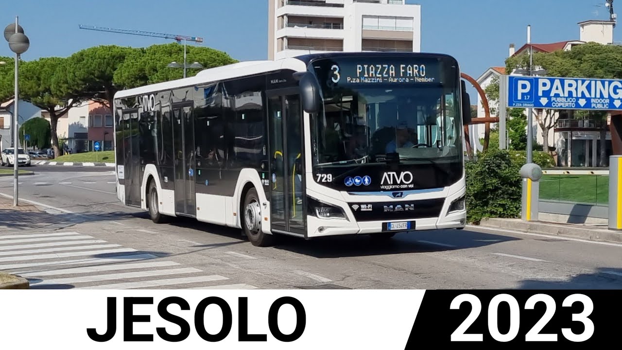 Buses in Jesolo