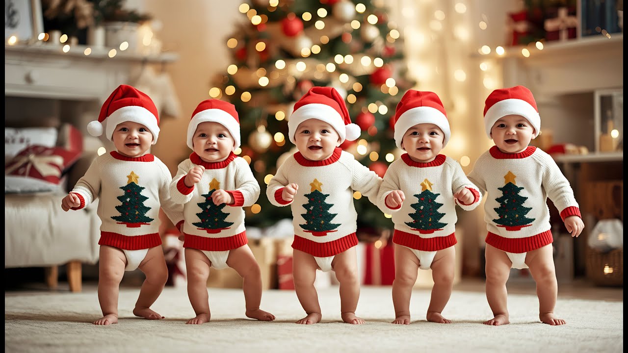 🔔 Jingle Bells Christmas Fun 🎄 | Kids & Toddlers Dance Party | Happy Holiday Nursery Rhymes
