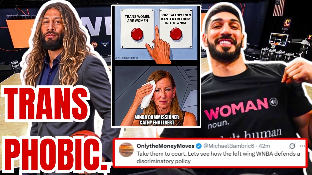 WNBA Called TRANSPHOBIC after RULING Enes Kanter Freedom, Royce White INELIGIBLE! LAWSUITS COMING!