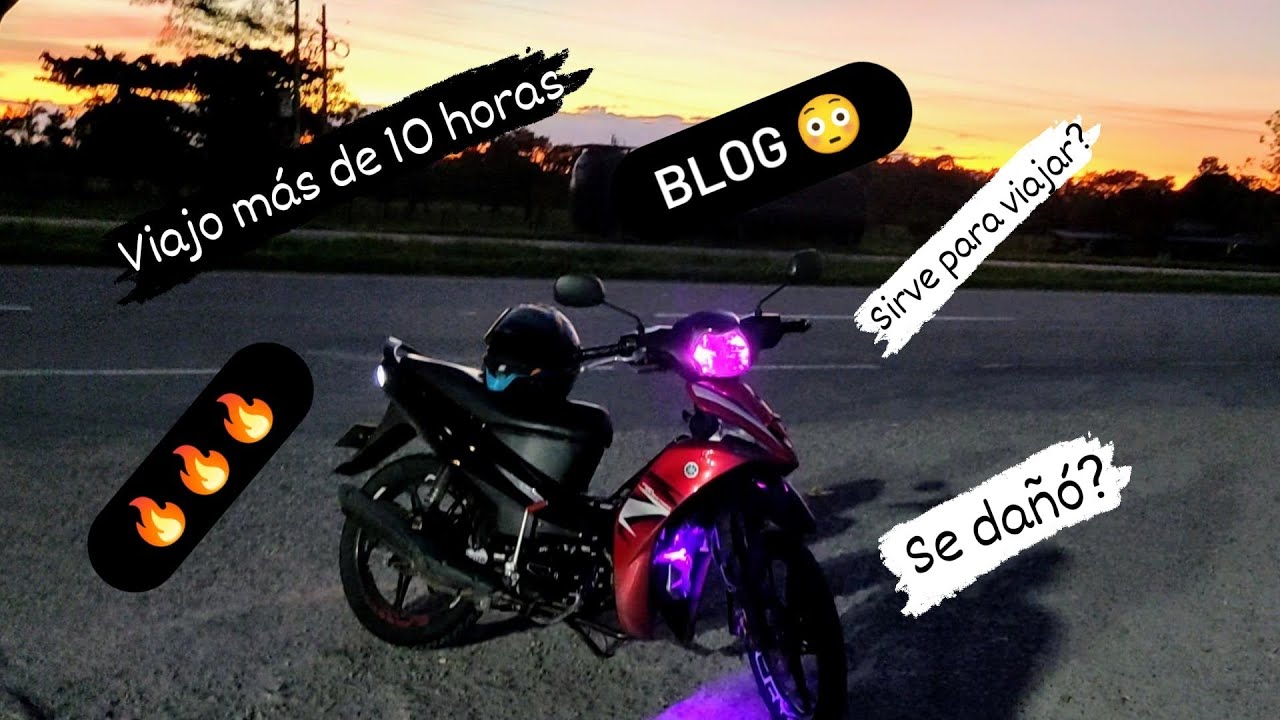 VIAJO MAS DE 10 HORAS EN MI CRYPTON FI 115 🔥😳