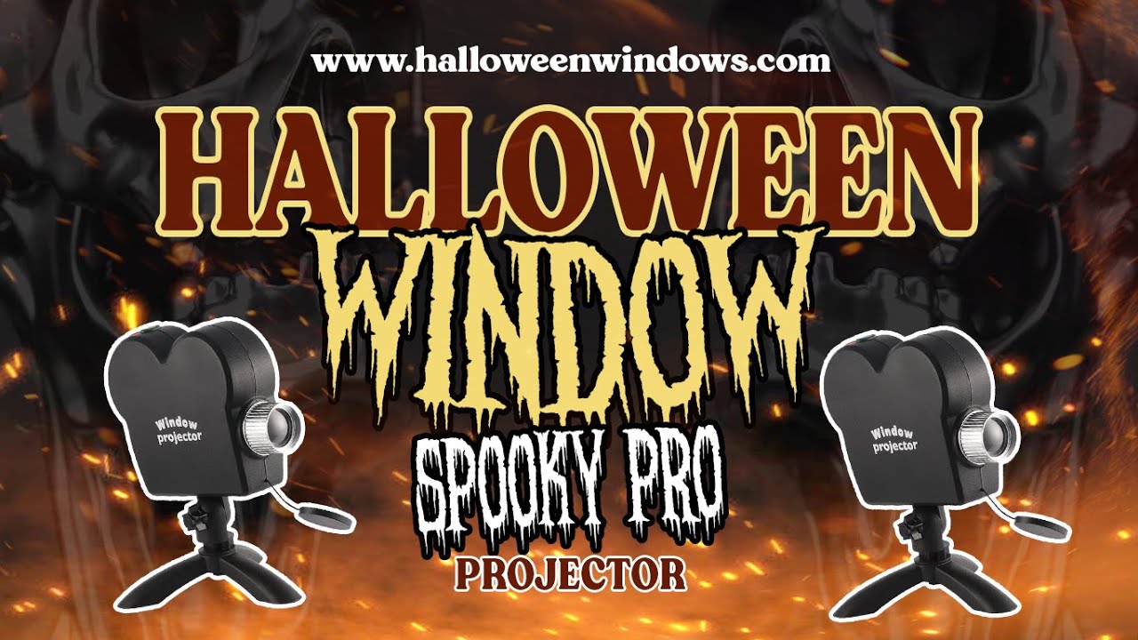 Spooky Pro Projector - Halloween Window