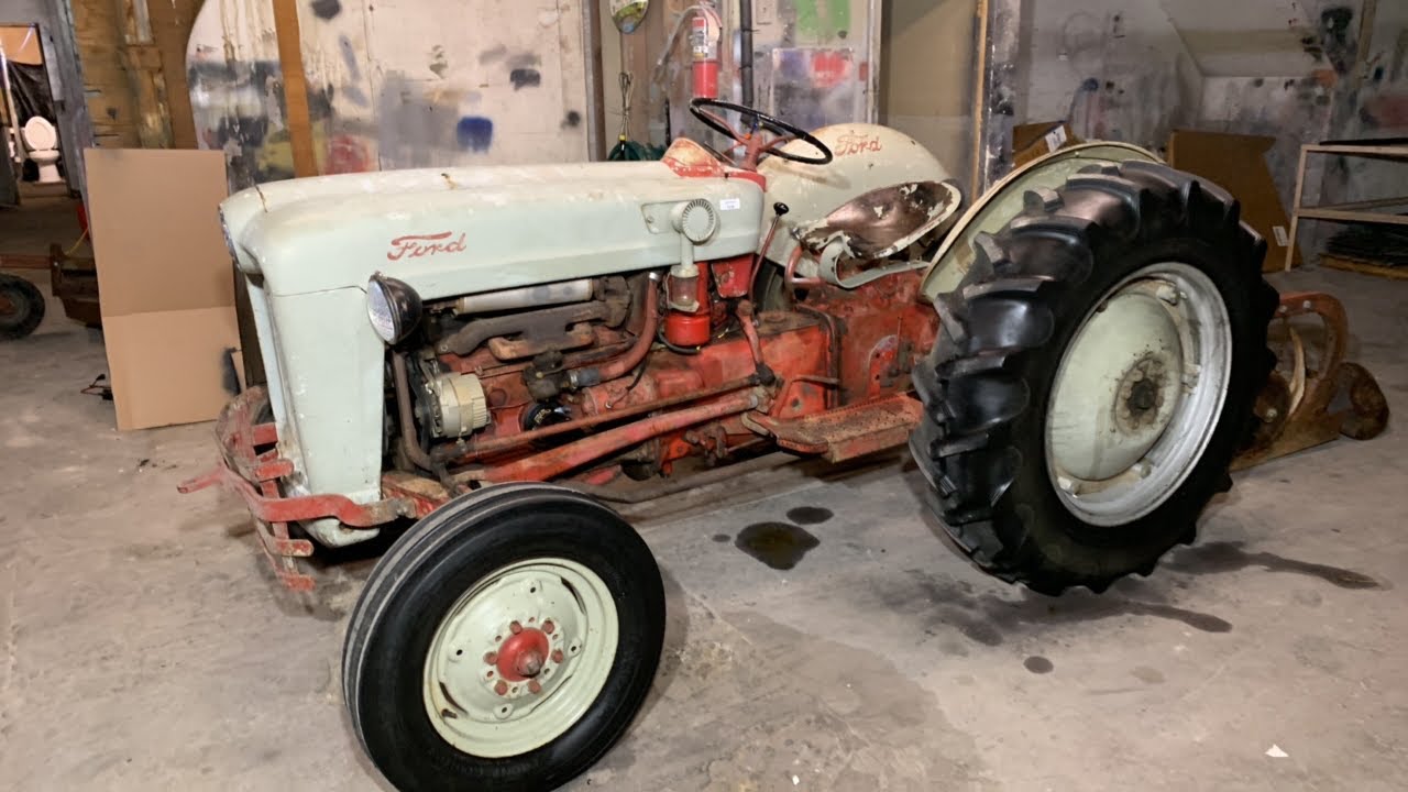 1953 Ford Golden Jubilee tractor for sale at auction. June Online Auction