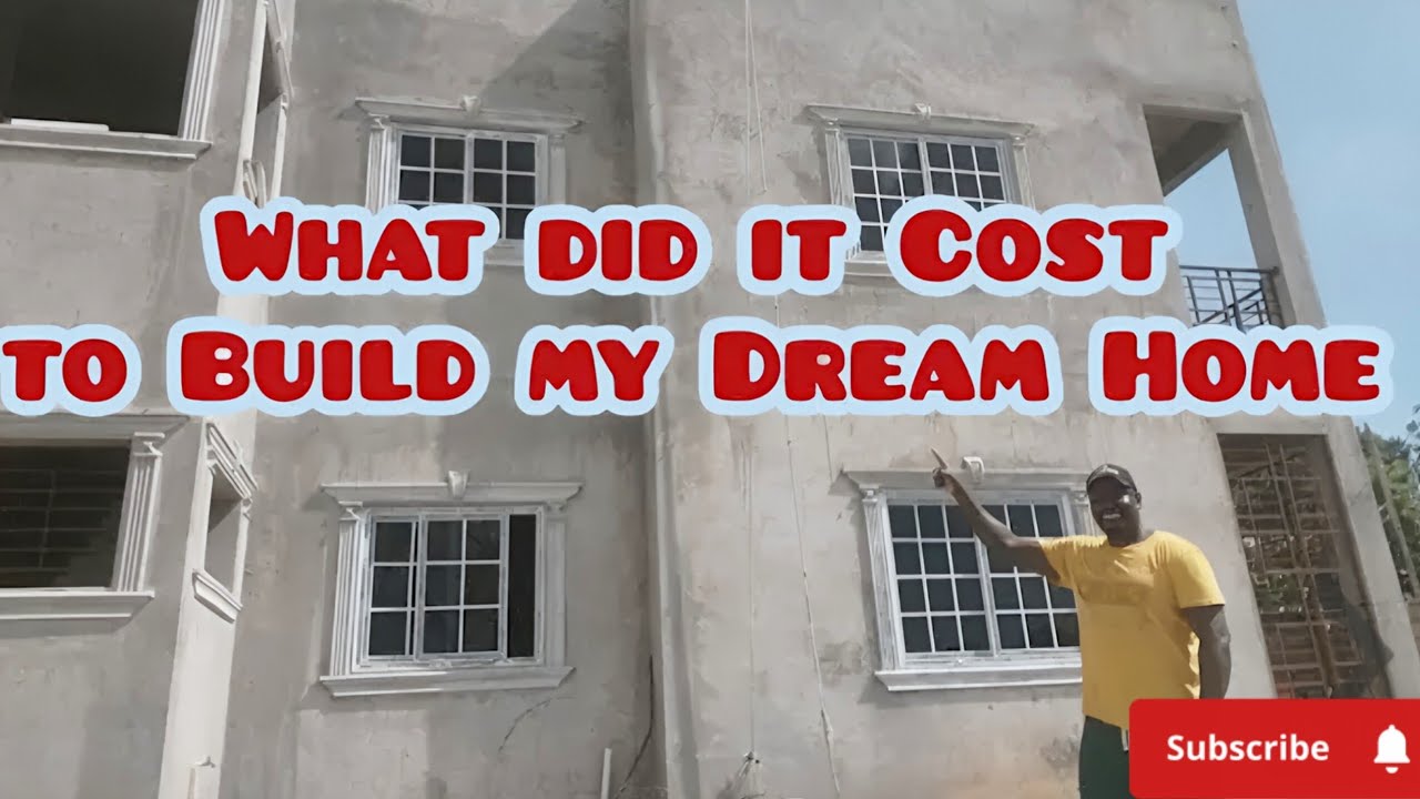 How Much Did It Cost to Build My Dream Home in Jamaica Full Breakdown #cost #affordablehousing #like