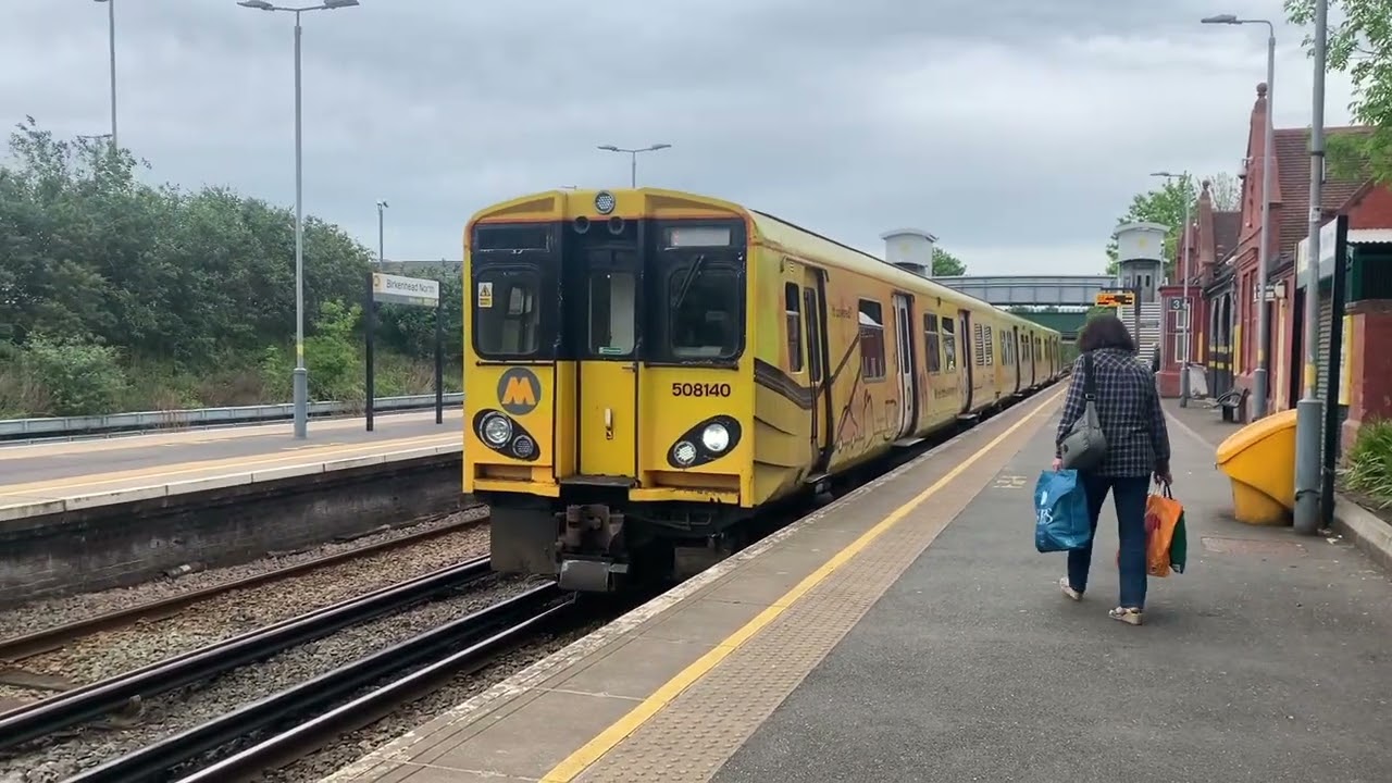 Trains at Birkenhead North