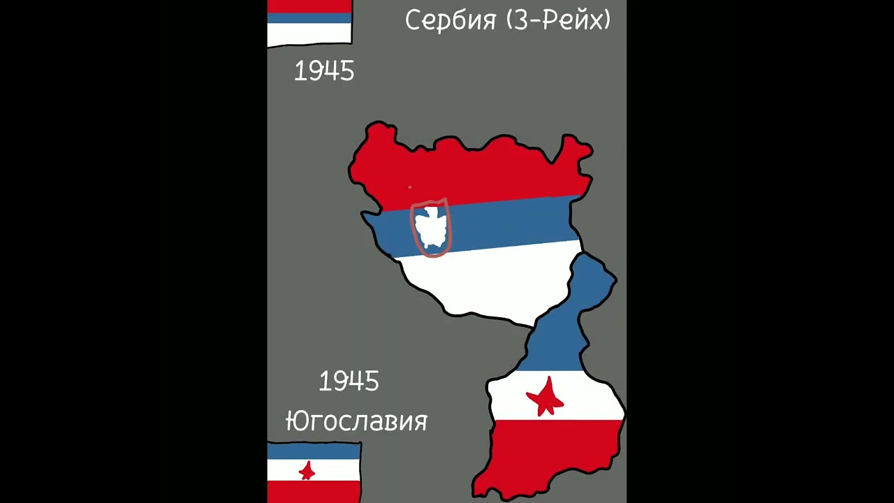 Эволюция Сербии/Evolution of Serbia