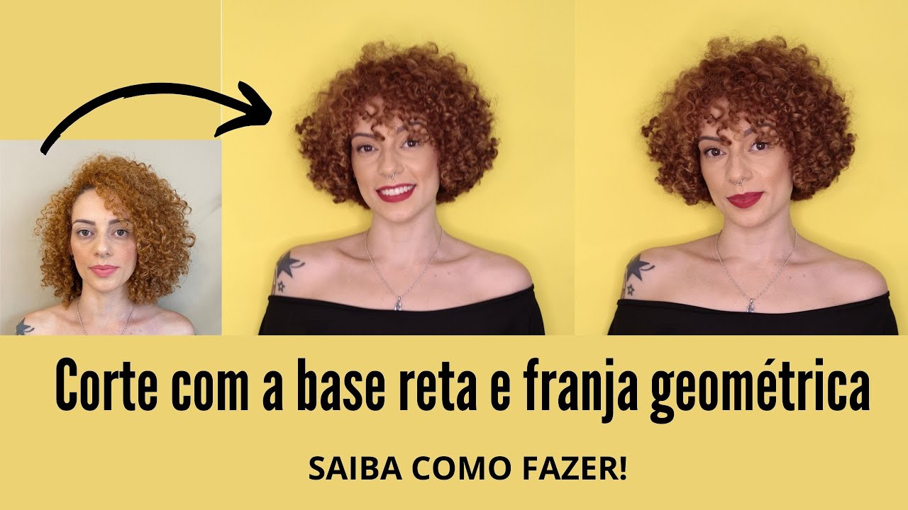 Corte tendência 2020 para cabelos cacheados. (Short Bob)