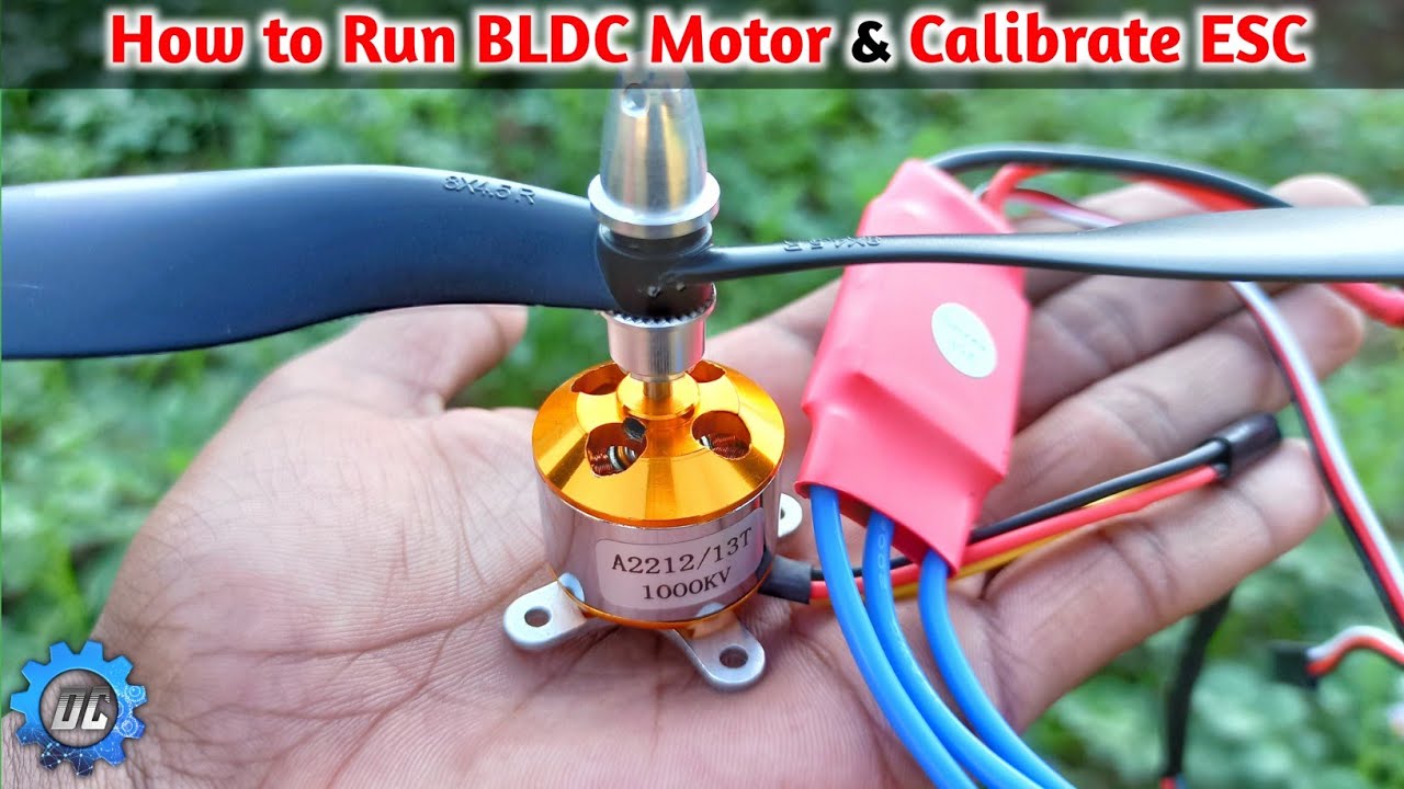 How to calibrate ESC || & || How to run a BLDC motor || Servo tester से ESC calibrate करें