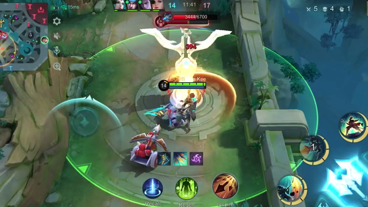Zilong annoying enemy ez win 😂