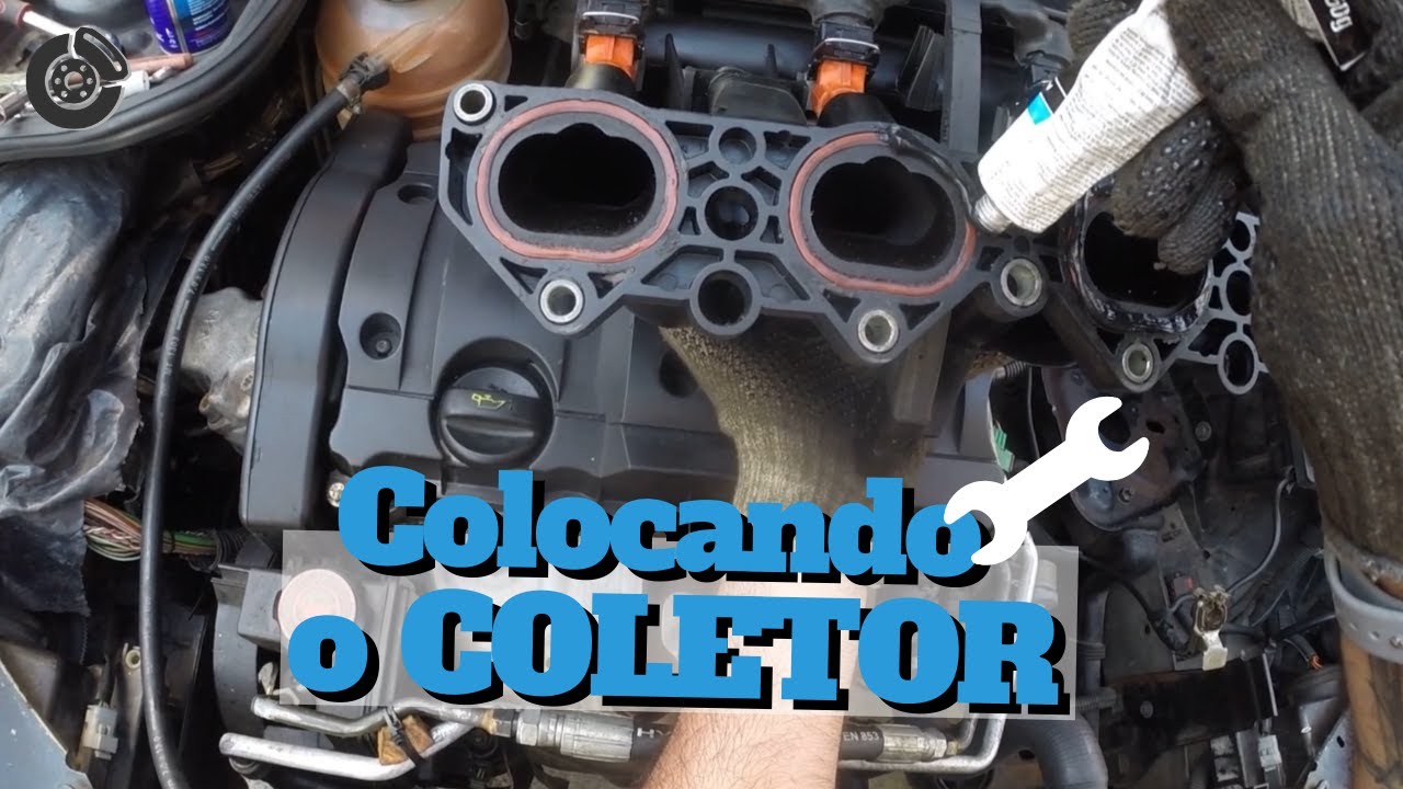 Colocando o COLETOR DE ADMISSÃO no Peugeot 206 🔧