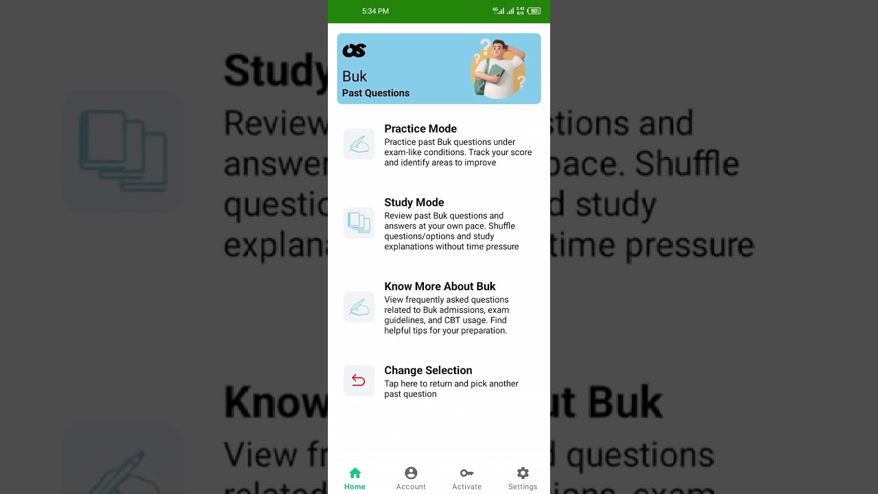 Download Free 2025 Post Utme Past Questions and Answers app for the  Bayero University Kano (Buk)