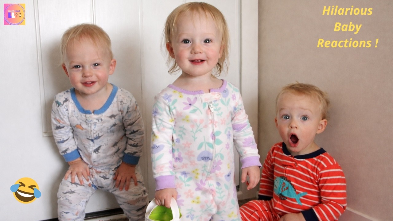 Try Not To Laugh Challenge: Hilarious Baby Reactions - Funny Baby Videos That Will Make You LOL!