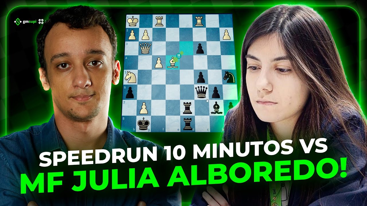 Episódio ESPECIAL desafiando a MF Julia Alboredo! - O Retorno da série de Speedrun de 10 minutos