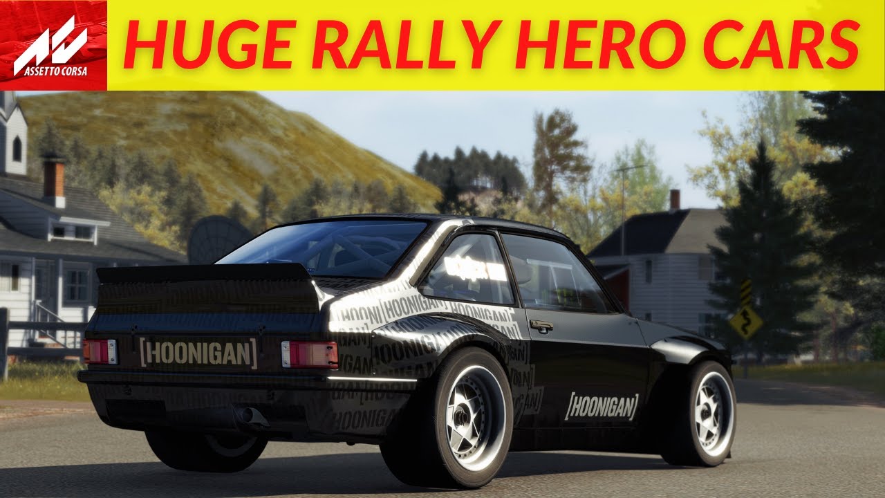 HUGE Rally Hero Car Mods - Assetto Corsa - With Download Links 2023