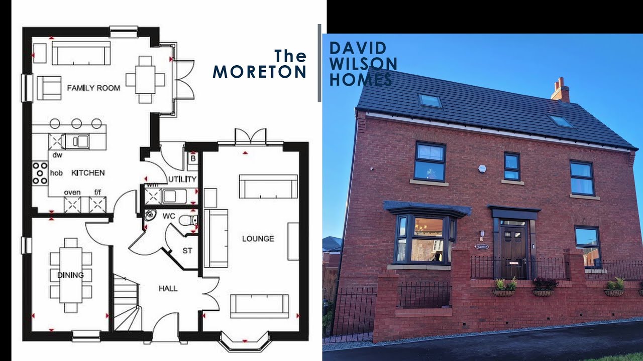 DWH Moreton 5房大屋 2300呎 雙套廁 £740K 罕有靚則《移英利物浦》示範單位 連雙車房 大花園