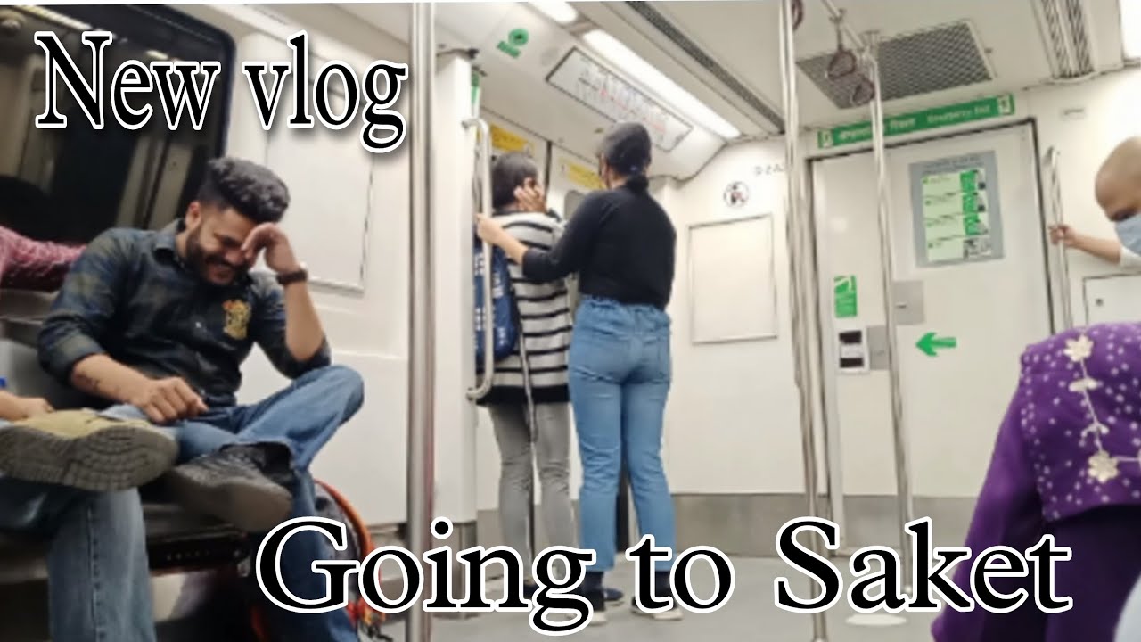 Going to Saket 😇। Metro vlog #rohtak #delhi #enjoy #saket #metro #vlog #vlogger #vlogvideo