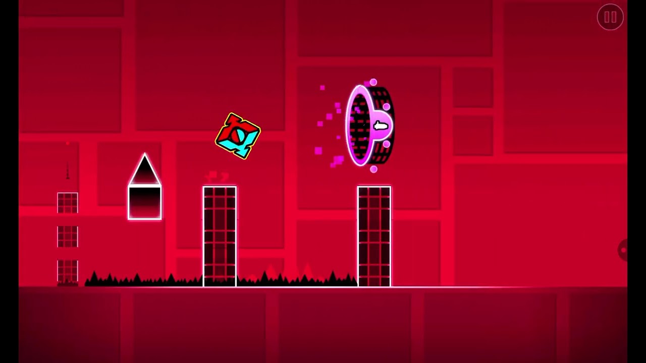 Geometry Dash Dry Out  Con tres Coins 