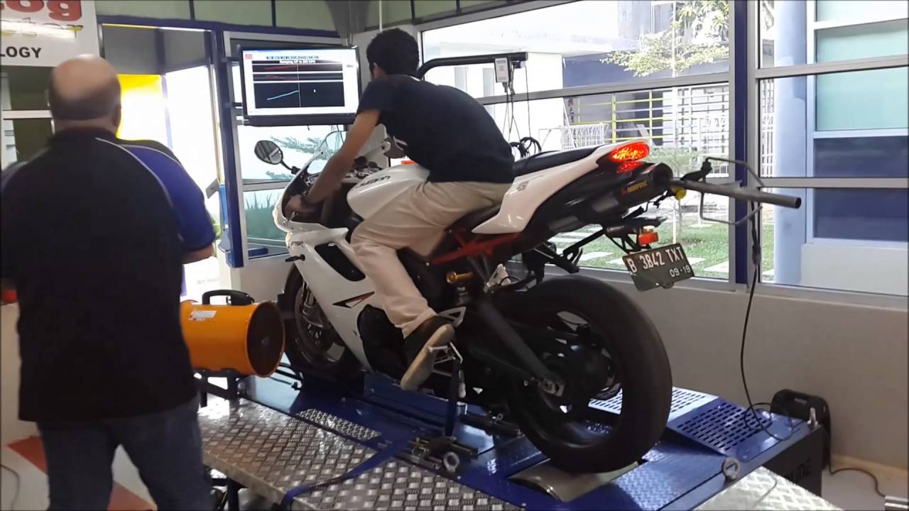 Dyno Run Triumph Daytona At Farm Tuning Mainline Dynolog Dynamometer