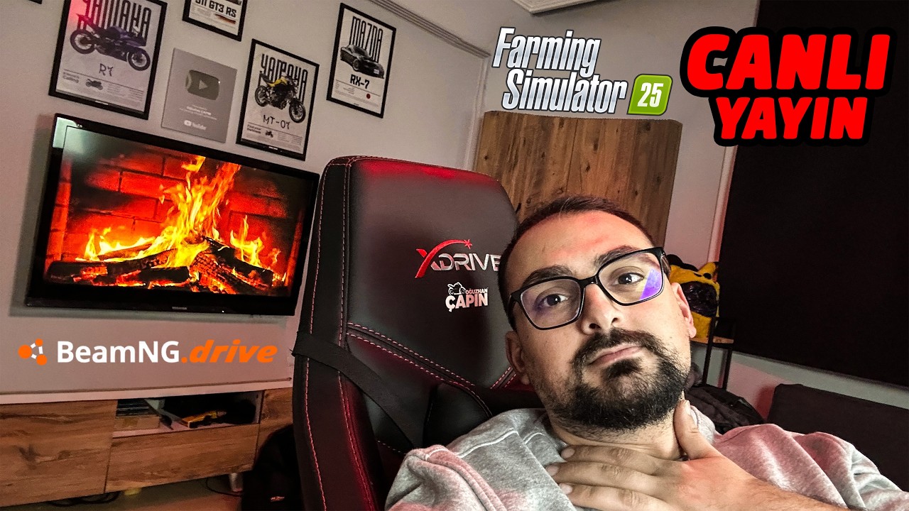 BeamNG Drive - Farming Simulator 2025 | 🔴 Canlı Yayın