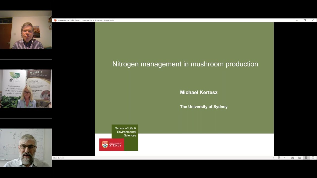 Australian Mushroom Industry - Can nitrogen be better managed in compost production
