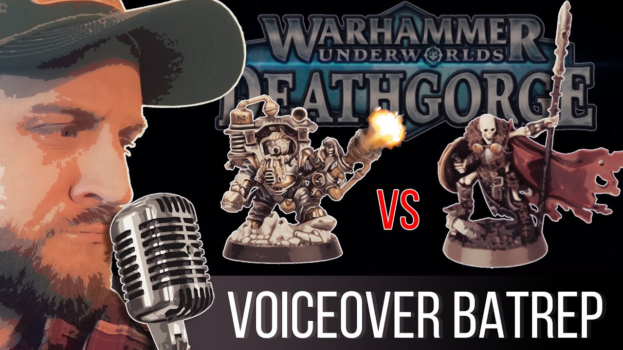 THUNDRIK'S VS SEPULCHRAL GUARD | VOICEOVER NEMESIS BATTLE REPORT | WARHAMMER UNDERWORLDS DEATHGORGE