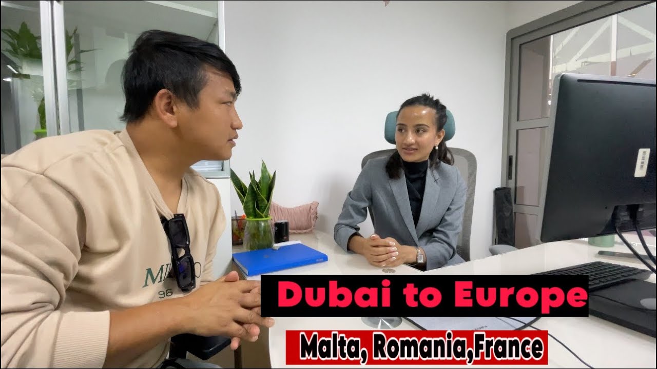 Nepal to Dubai . Dubai to Europe | कसरी जाने के काम मा जाने । लगानी कती खर्च हुन्छ त?