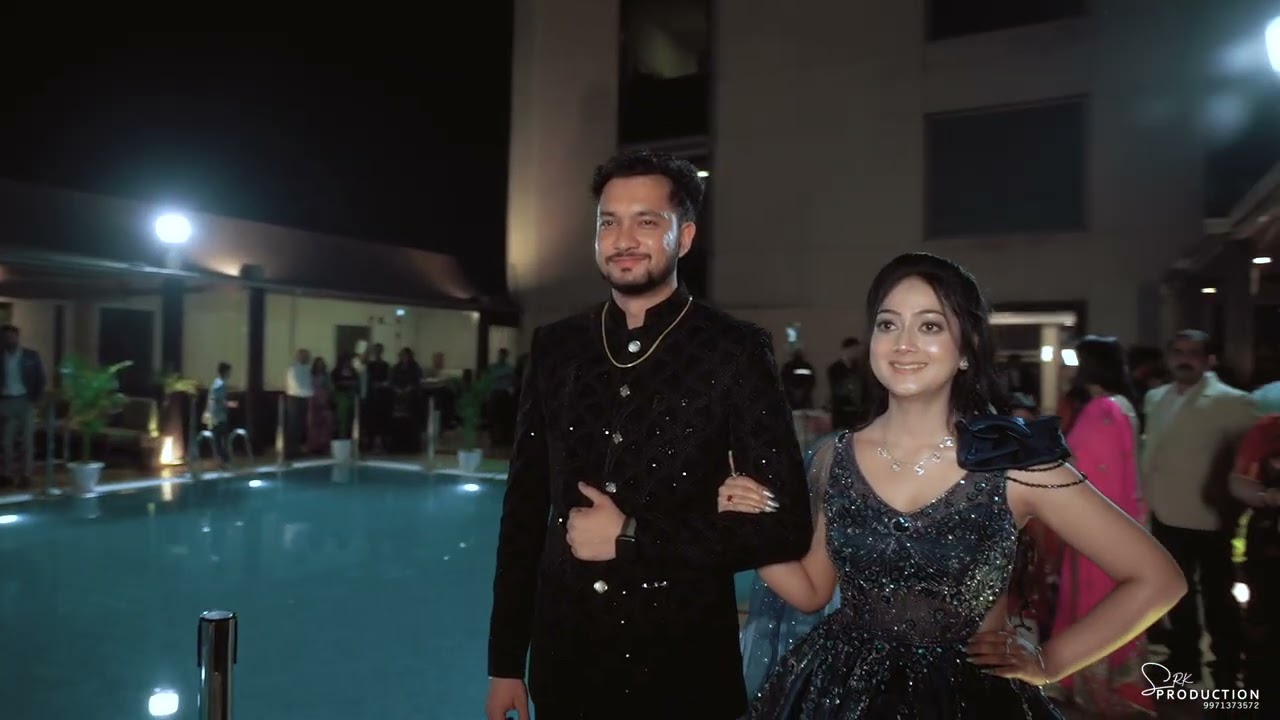 kirat & Hershikha Engagement teaser , highlight moment #cinematicvideo #wedding #love #instapic