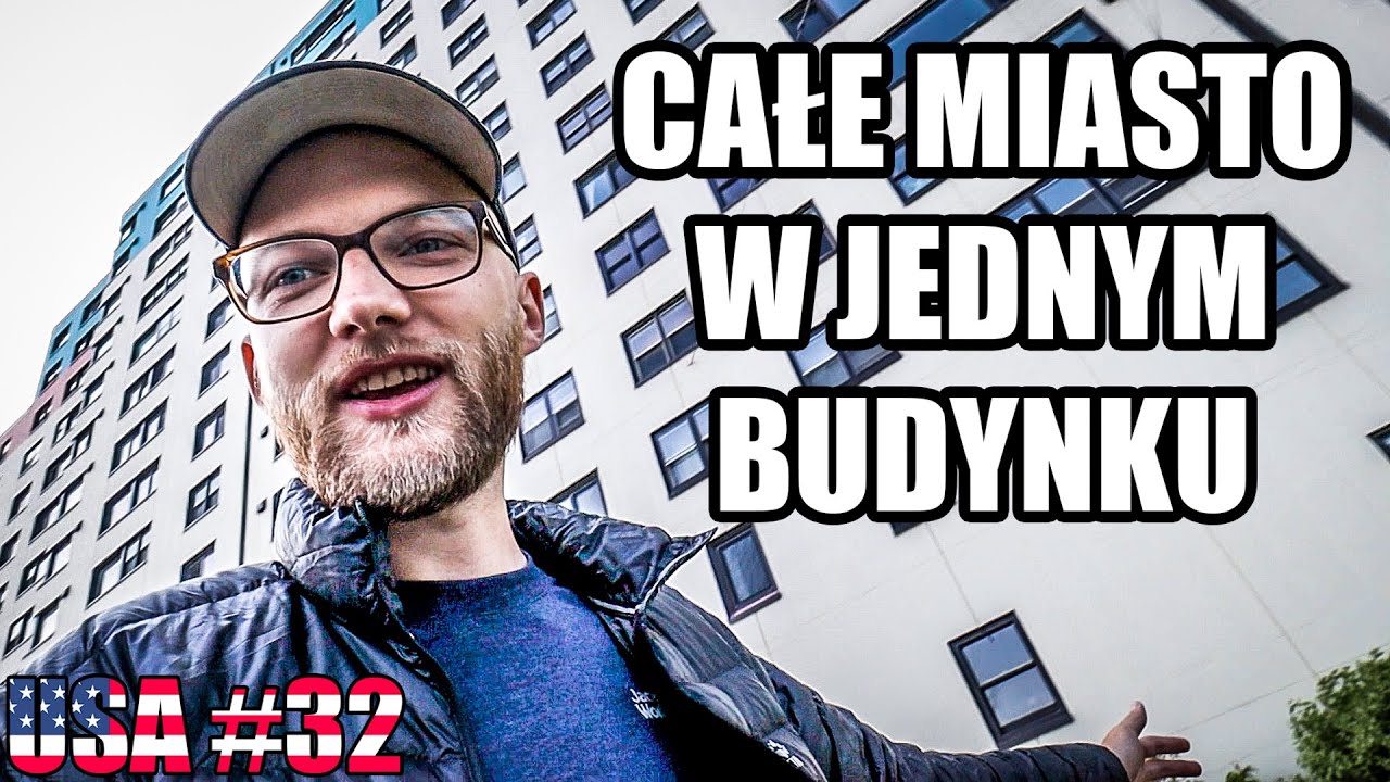 Całe miasteczko mieszka w jednym budynku - Whittier (Alaska) - USA #32