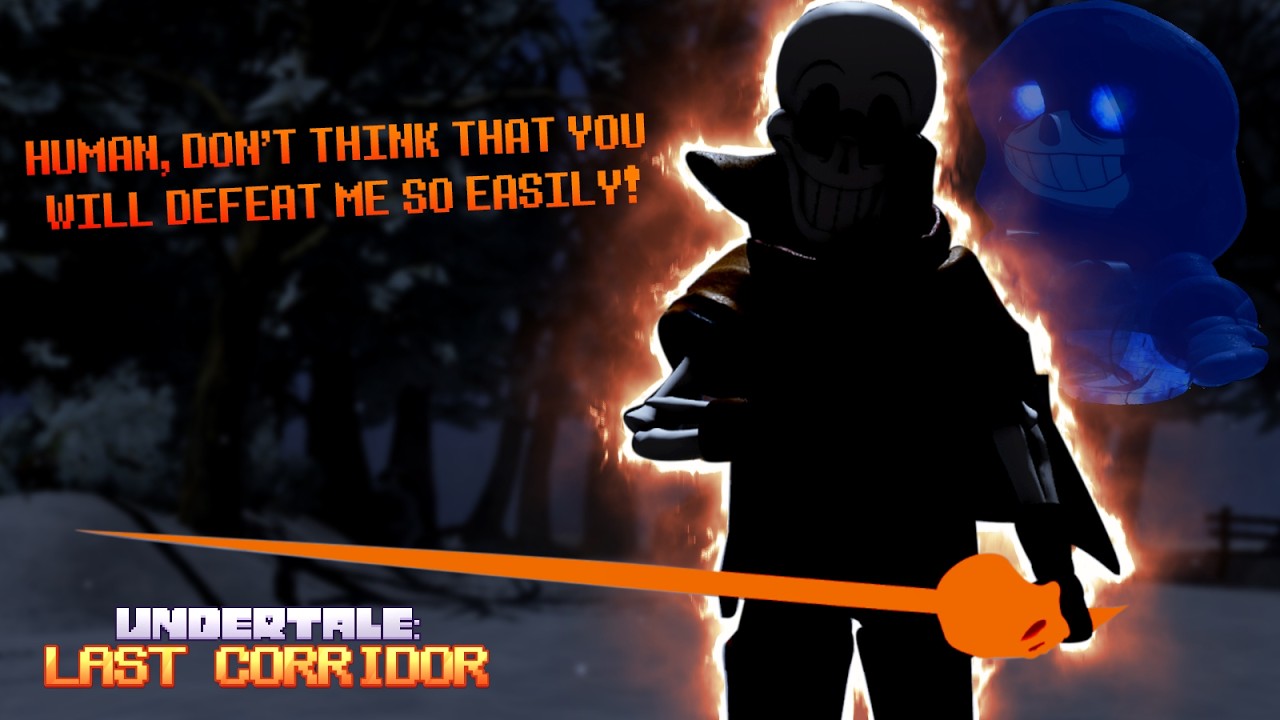THIS SKIN IS VERY COOL!!! Undertale: Last Corridor Terrible Story Dustbelief Papyrus Skin Gameplay