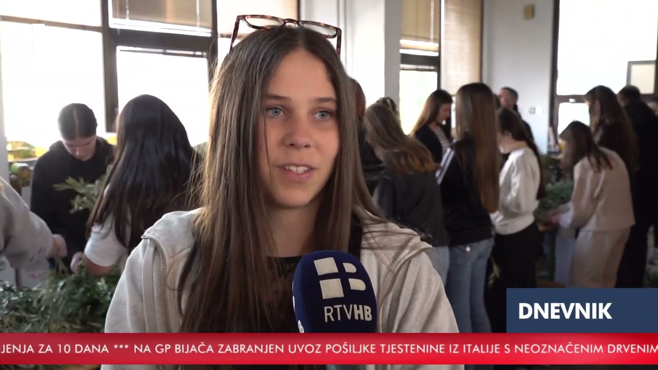 RTV HB | Tomislavgrad: Priprema maslinovih grančica za Cvjetnicu