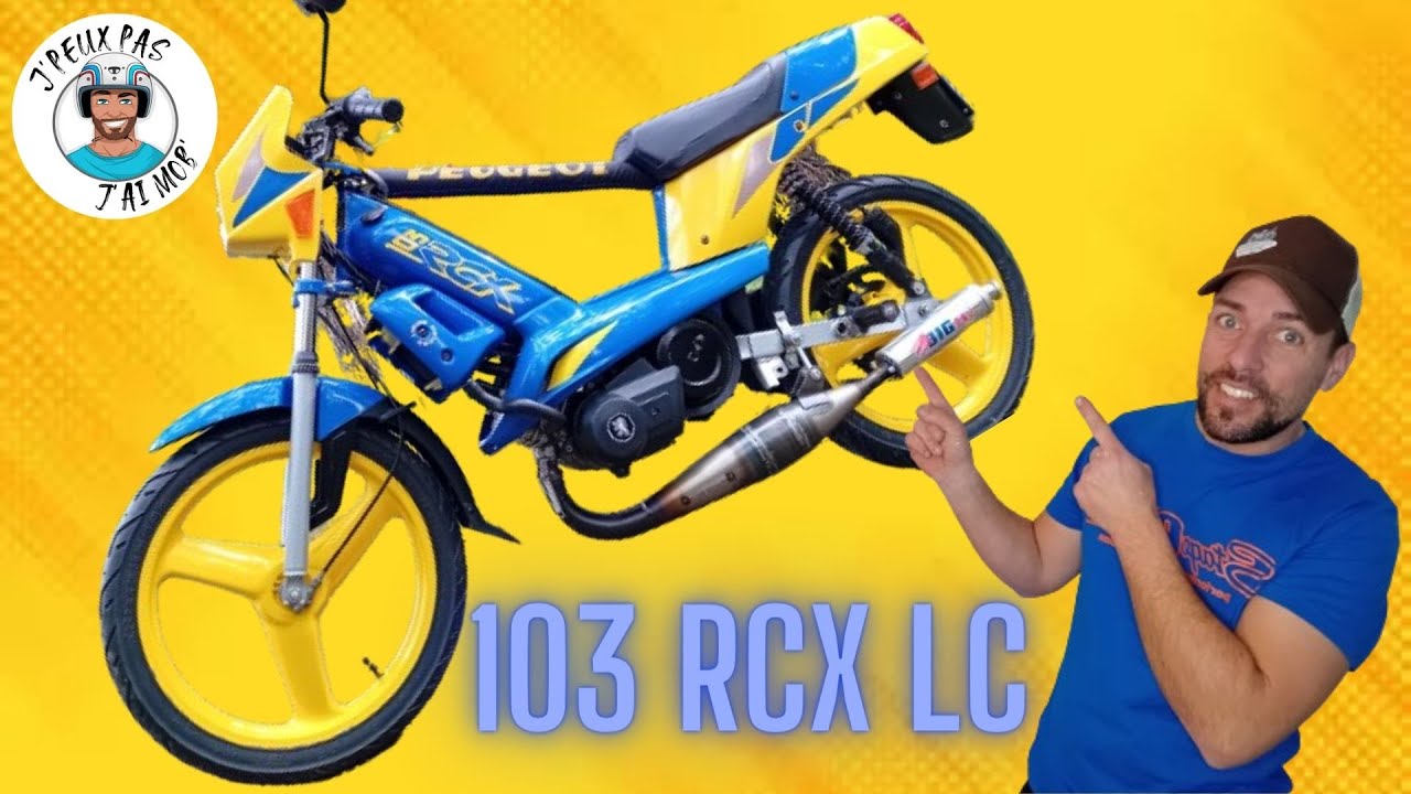 Un Coloris pas courant 😱 Version Liquide 😱 Peugeot 103 RCX LC - 1997