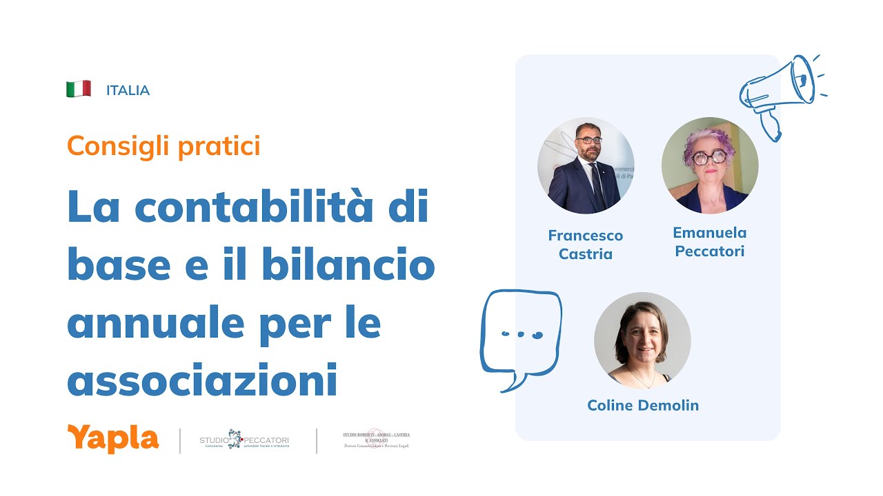 La contabilità di base e il bilancio annuale per le associazioni