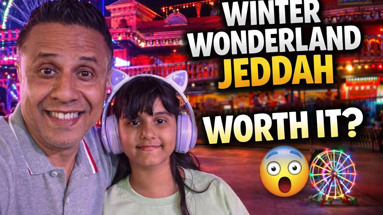 Winter Wonderland Jeddah 2026 🎡 Full Tour with Kids | Tickets, Rides & Honest Review #viral #reels 