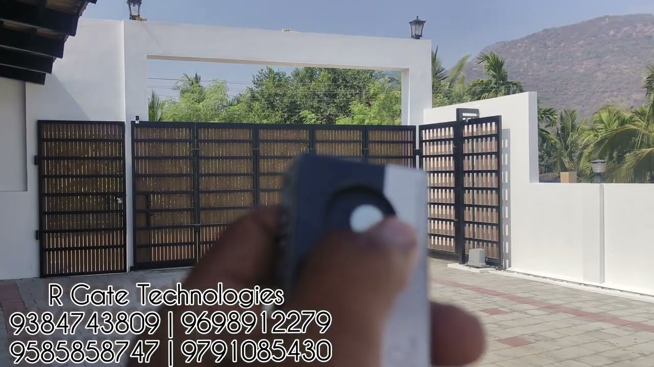 Corner Sliding Gate Salem | Curved Sliding | Turning Sliding Automatic Gate | R Gate Technologies