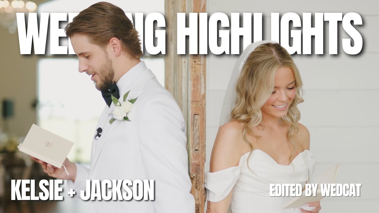 Kelsie & Jackson | Bright & Romantic Wedding Highlight | Cinematic Film