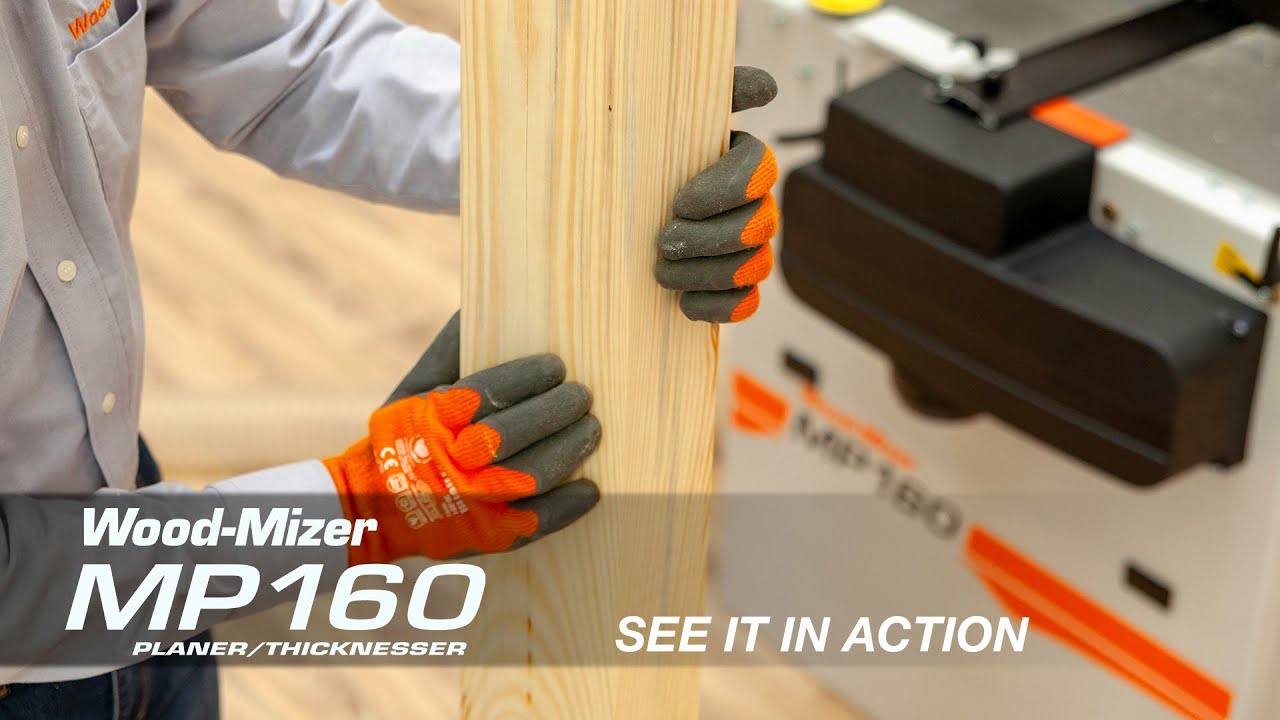 MP160 Planer/Thicknesser in Action | Wood-Mizer